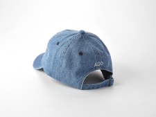 Additional picture of AGO Baseball Cap "Art", Denim