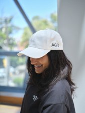 Additional picture of AGO Baseball Cap, White