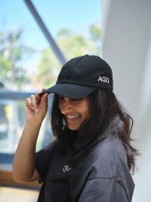 Additional picture of AGO Baseball Cap - Black