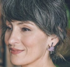 Additional picture of Aniello: Maritza Brass Earrings