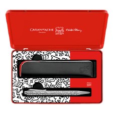 Additional picture of Keith Haring: Ecridor Ball Point Pen & 
Leather Case