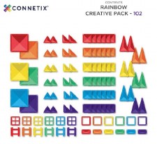 Additional picture of Connetix: Rainbow Creative Pack 102 pc