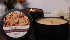 Additional picture of Candle: Molasses Raisin Bread