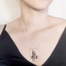 Additional picture of Jade Pellerin: Tall Deer Pendant