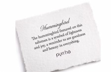 Additional picture of Pyrrha: Hummingbird Talisman Necklace