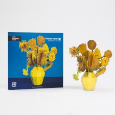 Additional picture of Vincent Van Gogh: Sunflower Paper Bouquet
