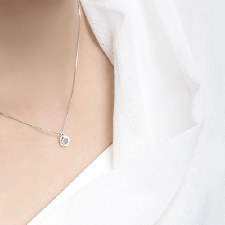 Additional picture of Necklace - Quintette Polished Rose Gold