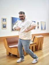 Additional picture of Hoodie: Don't Touch The Art, Small