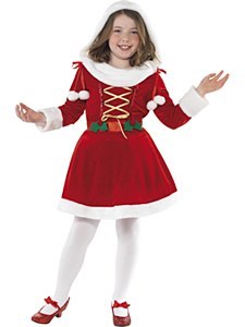 little girl santa dress