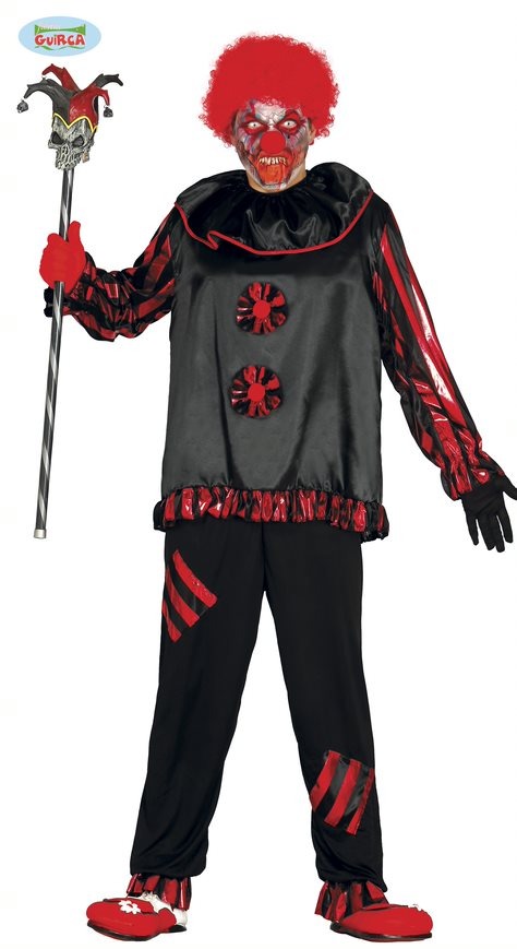 Crazy Clown Costume Partyworld