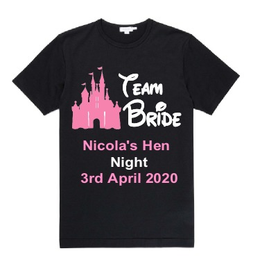 disney hen party t shirts