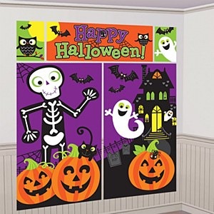 Halloween Wall Decorating Kit Partyworld