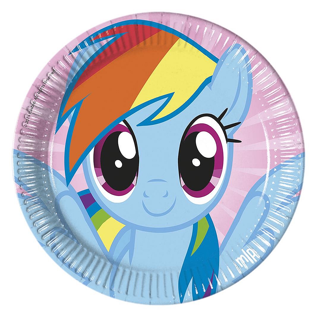 my little pony plates