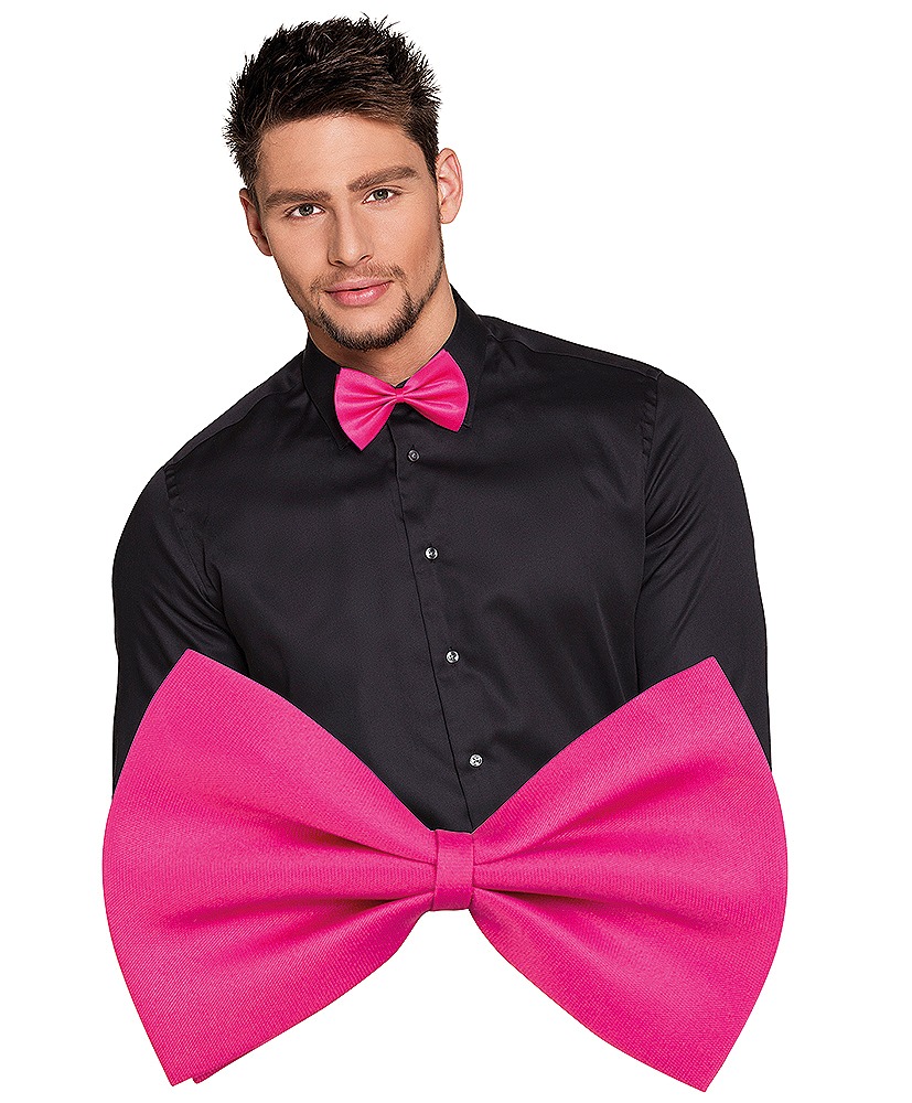 mens pink bow tie