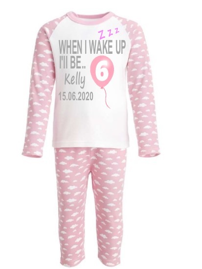 baby girl birthday pajamas