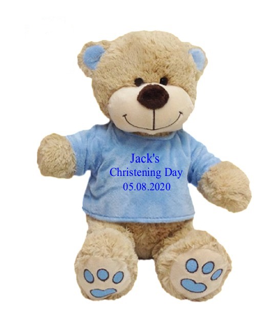 christening teddy