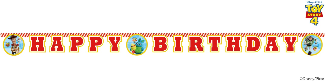 Toy Story 4 Party Banner Partyworld
