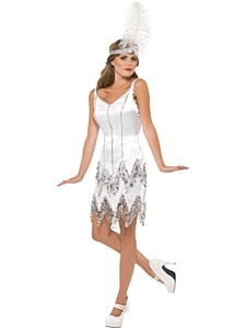 White flapper costume Clearance