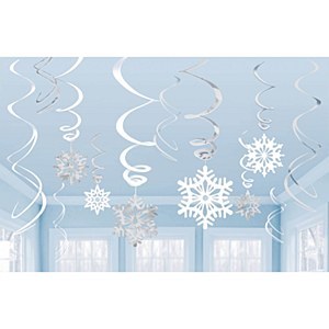 Snowflake Party Decorations Partyworld