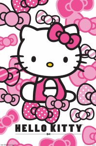 Hello Kitty Bows 24x36 Poster