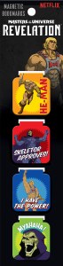 Masters of the Universe Magnetic Bookmark Set