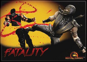 Classic Mortal Kombat Sub Zero and Scorpion Fatali