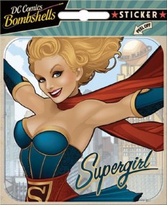 DC Bombshells Supergirl Sticker