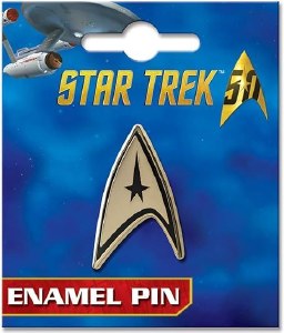 Star Trek Command Insignia Enamel Pin