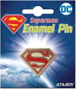 DC Superman Logo Enamel Pin