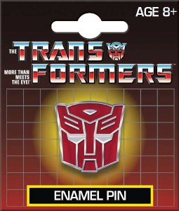 Transformers Autobot Enamel Pin