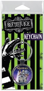 Beetlejuice Poster Keychain