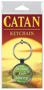 Catan Got Wood? Keychain