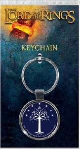 Lord Of The Rings White Tree of Gondor Keychain