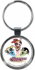 PPG Power Puff Girls Trio Keychain