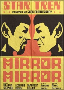 Star Trek Mirror Mirror Poster Magnet