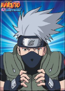 Naruto Kakashi Blue Photo Magnet