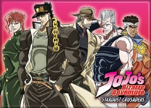 Jojos Bizarre Adventure JoJo Noraki Jotaro Joseph Magnet