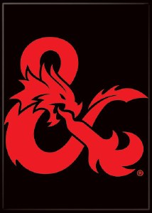 DnD Dragon Ampersand - Magnet