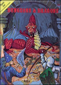 Dungeons and Dragons Basic Set Magnet