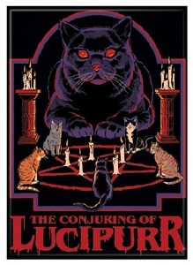 Steven Rhodes The Conjuring of Lucipurr Magnet