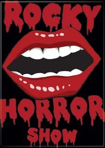 Rocky Horror Logo and Lips 2.5 x 3.5 In Magnet