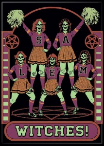 Steve Rhodes Witches Cheer Team Magnet