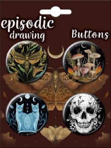 Episodic Drawing 4 Button Set