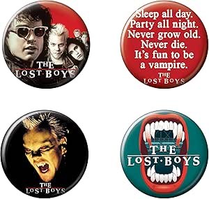 Lost Boys 4 Button Set
