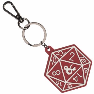 Dungeons and Dragons 20 Sided Die Keychain
