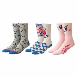 Kirby 3 Pair Athletic Socks
