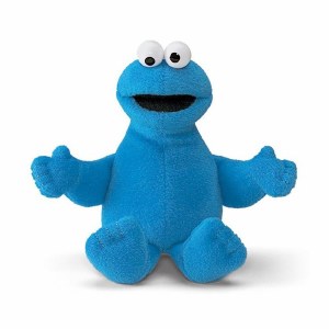 Sesame Street Cookie Monster 6" Bean Bag Plush