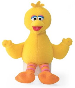 Sesame Street Big Bird Bean Bag Plush