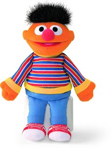 Sesame Street Ernie 7-Inch Bean Bag Plush
