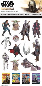 Star Wars Mandalorian Sticker Sheet